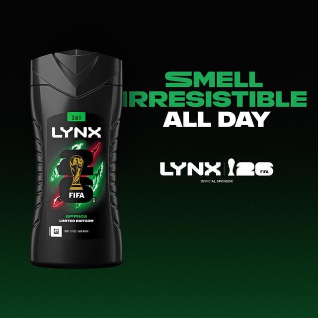 Lynx Africa Shower Gel Body Wash for Men 225ml - gallery image 2
