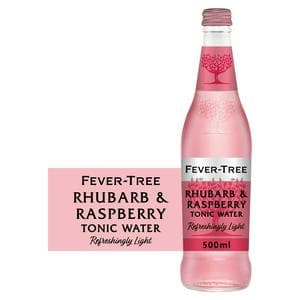 Fever-Tree Light Rhubarb & Raspberry Tonic Water 500ml