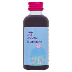 Sainsbury's Blue Food Colouring 60ml