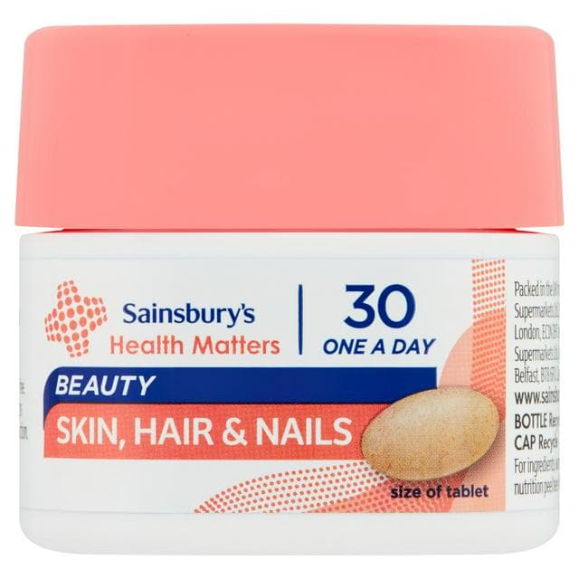 Sainsbury's Health Matters Beauty Skin, Hair & Nails One a Day Tablet x30 - gallery image 1
