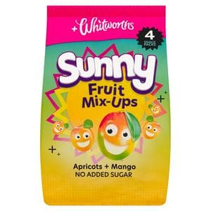 Whitworths Sunny Fruit Mix-Ups Apricots & Mango 4x18g