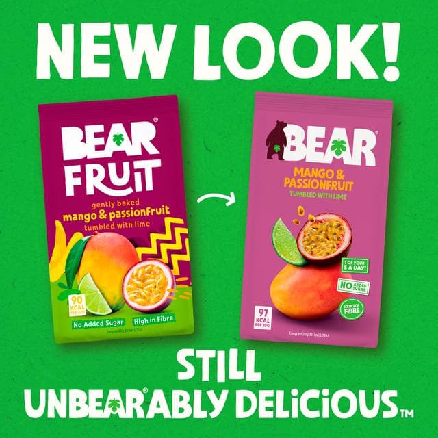 BEAR Fruit Dried Mango & Passionfruit 85g - gallery image 2