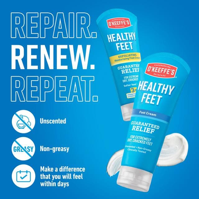 O'Keeffe's for Healthy Feet Exfoliating Moisturising Foot Cream 85ml - gallery image 5