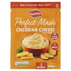 Idahoan Perfect Mash Cheddar Cheese Flavoured 109g
