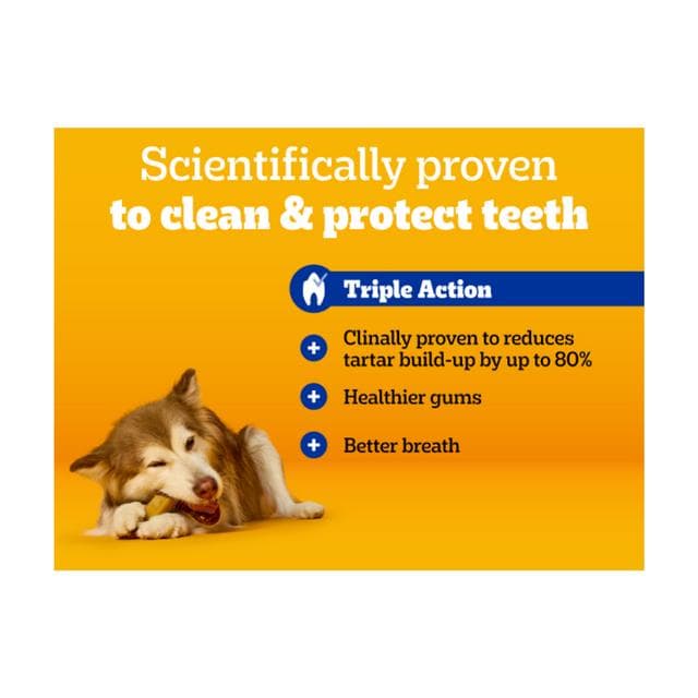 Pedigree Dentastix Daily Adult Large Dog Treats Dental Sticks x21 810g - gallery image 5