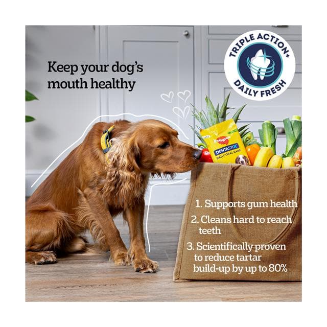 Pedigree Dentastix Fresh Adult Small Dog Treats Dental Sticks x35 550g - gallery image 4