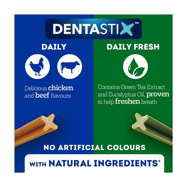 Pedigree Dentastix Fresh Adult Small Dog Treats Dental Sticks x35 550g - gallery image 6