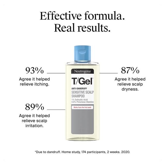 Neutrogena T/Gel Anti-Dandruff Shampoo for Sensitive Scalp 150ml - gallery image 3