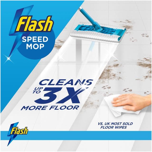 Flash Speed Mop Antibacterial Lemon Cleaning Wipes x24 - gallery image 2