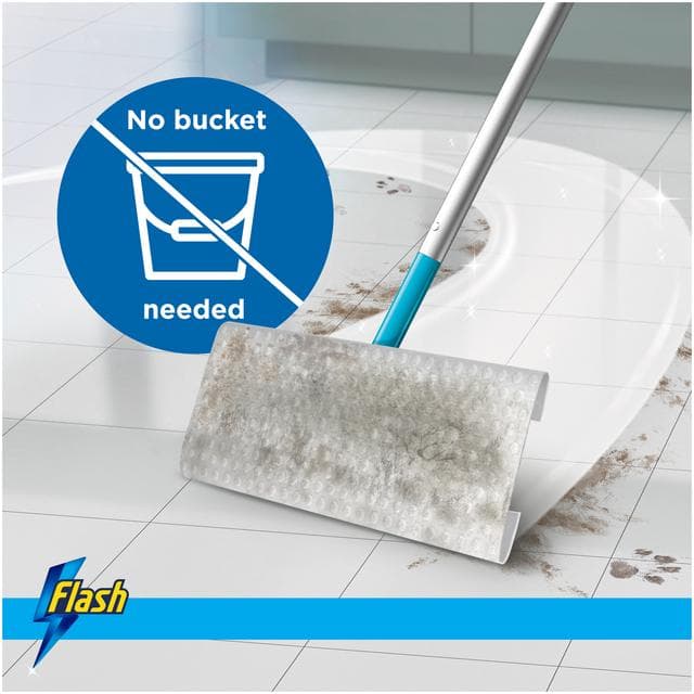 Flash Speed Mop Antibacterial Lemon Cleaning Wipes x24 - gallery image 5