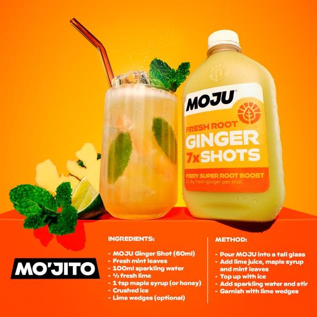 MOJU 420ml 7 x Shots Ginger Dosing Bottle - gallery image 4