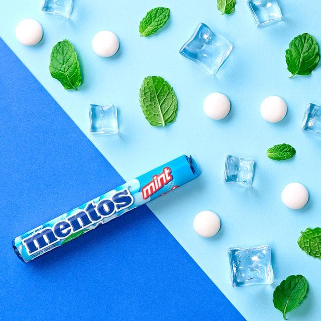 Mentos Chewy Dragees Mint Rolls 5x38g - gallery image 4