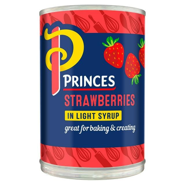 Princes Strawberries in Light Syrup 410g - gallery image 1