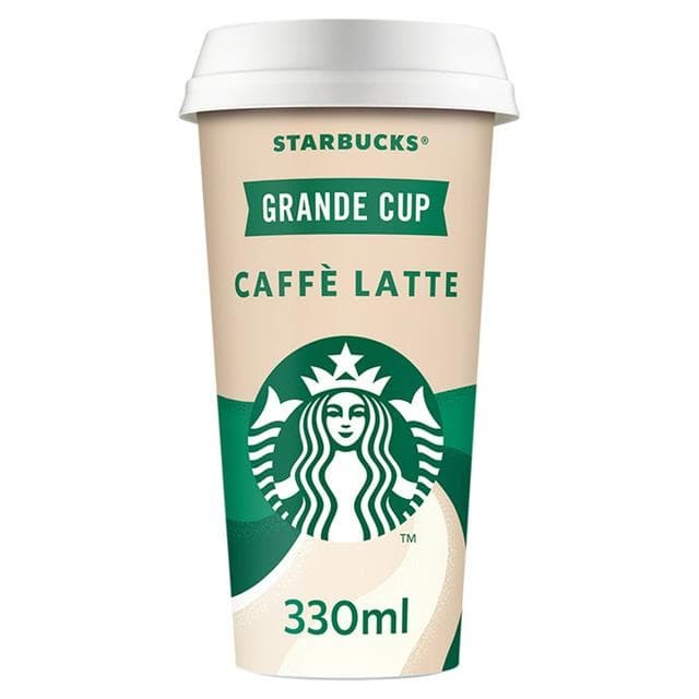 Starbucks Grande Caffe Latte Iced Coffee Drink 330ml - gallery image 1