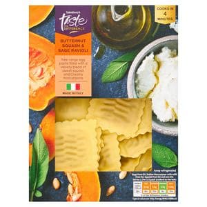 Sainsbury's Butternut Squash & Sage Ravioli, Taste the Difference 250g