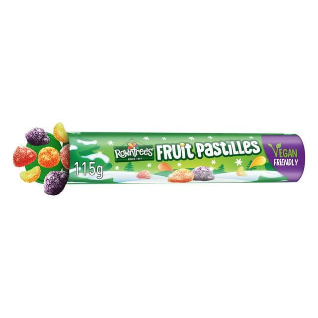 Rowntree's 115g Fruit Pastilles Sweets Giant Tube - gallery image 1