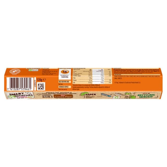 Smarties 120g Orange Milk Chocolate Giant Tube - gallery image 2