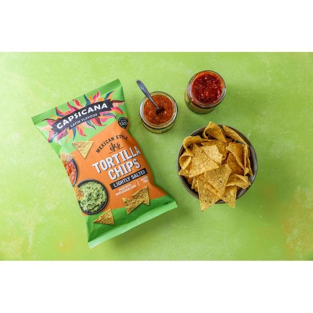 Capsicana Tortilla Chips Lightly Salted 170g - gallery image 3