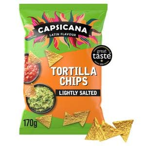 Capsicana Tortilla Chips Lightly Salted 170g