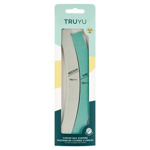Truyu Medium & Fine Curved Nail Shapers x2