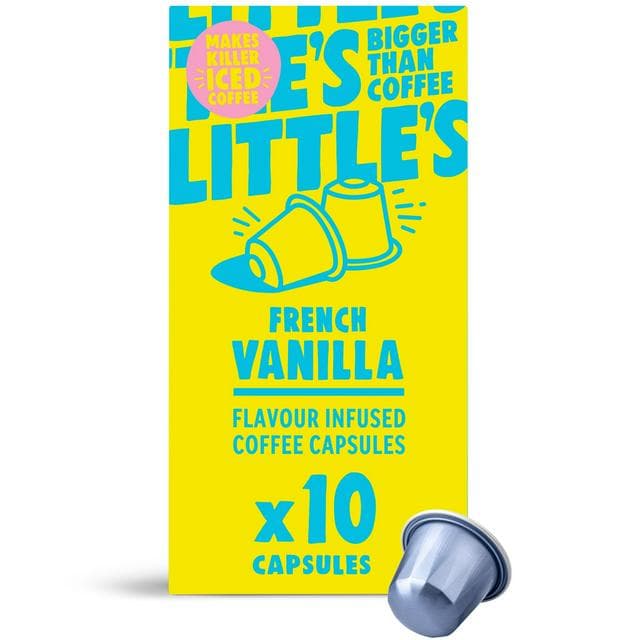Little's French Vanilla Flavour Nespresso Infused Coffee Capsules x10 55g - gallery image 1