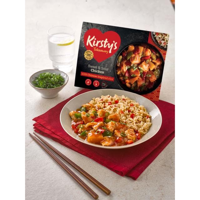 Kirsty's 450g Takeaway Sweet & Sour Chicken with Chinese Inspired Rice - gallery image 2