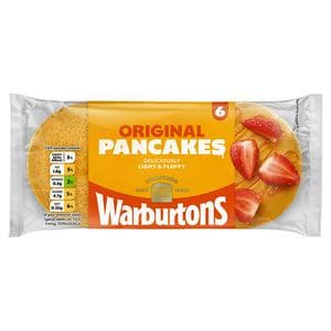 Warburtons Pancakes x6