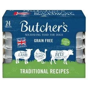 Butcher's Traditional Recipes Dog Food Trays 24x150g