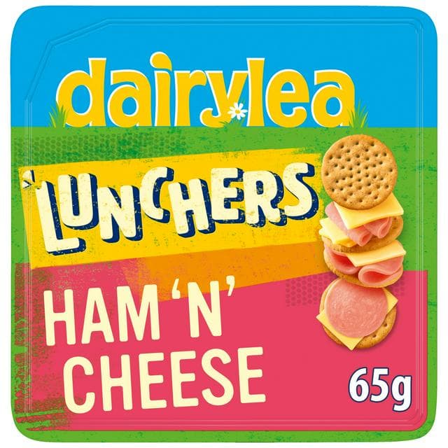 Dairylea Lunchers 65g Ham 'N' Cheese Snack - gallery image 1