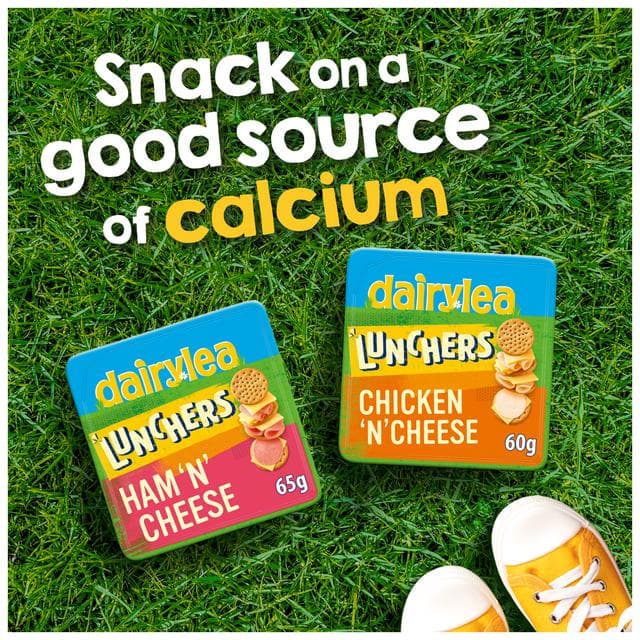 Dairylea Lunchers 65g Ham 'N' Cheese Snack - gallery image 2