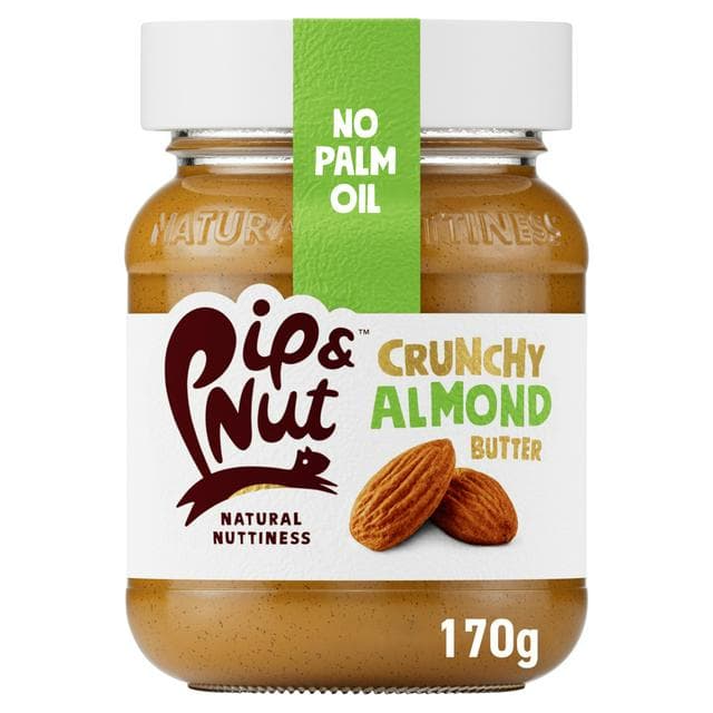 Pip & Nut Crunchy Almond Butter 170g - gallery image 1