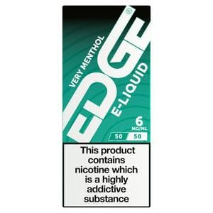 Edge Vape Liquid Refill Very Menthol 6mg