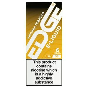 Edge Vape Liquid Refill Virginia Tobacco 6mg