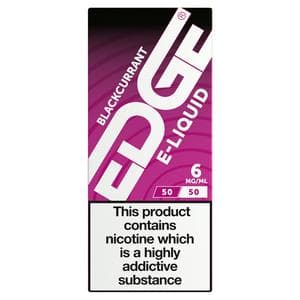 Edge Vape Liquid Refill Blackcurrant 6mg