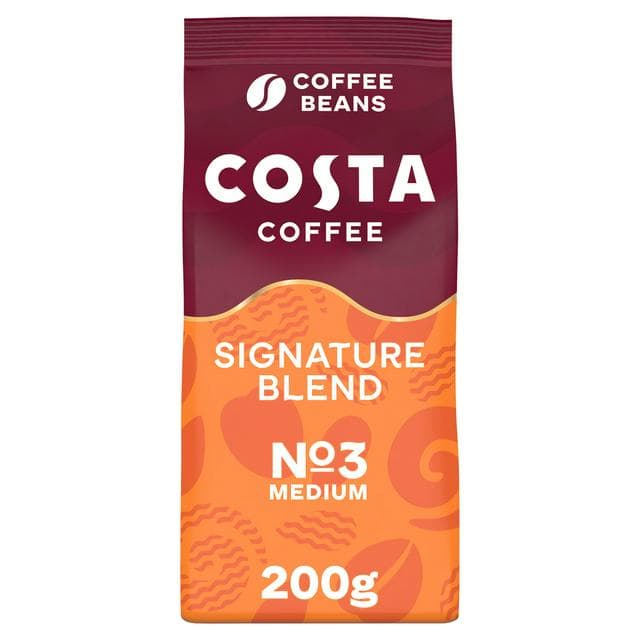 Costa Coffee Mocha Italia Signature Blend Coffee Beans 200g - gallery image 1