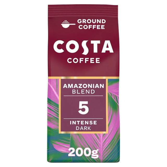 Costa Coffee Intensely Dark Amazonian Blend 200g - gallery image 1