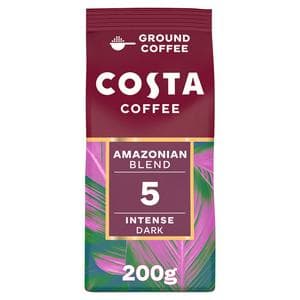 Costa Coffee Intensely Dark Amazonian Blend 200g