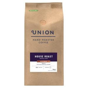 Union Hand Roasted Coffee House Roast Original Blend Wholebean 700g
