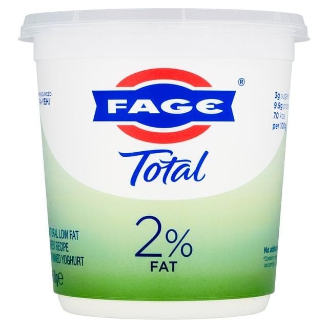 Fage 950g Natural Low Fat Greek Recipe Total 2% Strained Yoghurt - gallery image 1