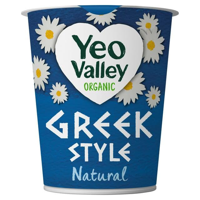 Yeo Valley Organic Greek Style Natural Yogurt 150g - gallery image 1