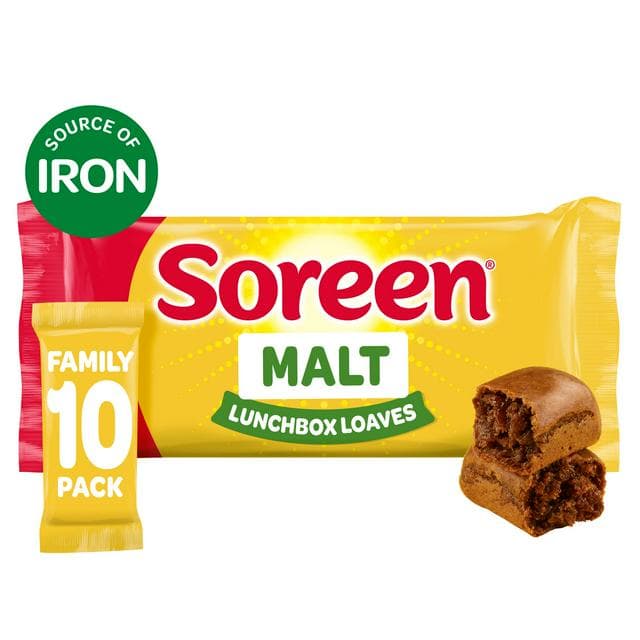 Soreen Malt Lunchbox Loaves Snack Bars Family Pack 10 x 30g - gallery image 1