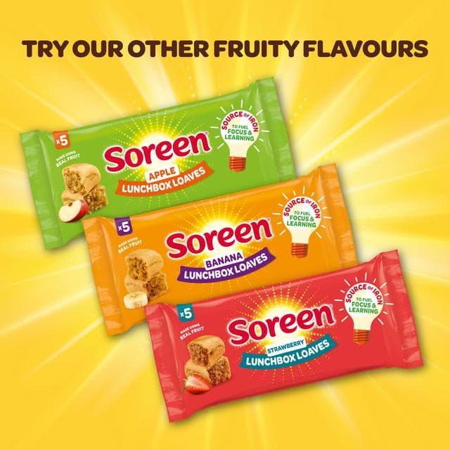 Soreen Malt Lunchbox Loaves Snack Bars Family Pack 10 x 30g - gallery image 4