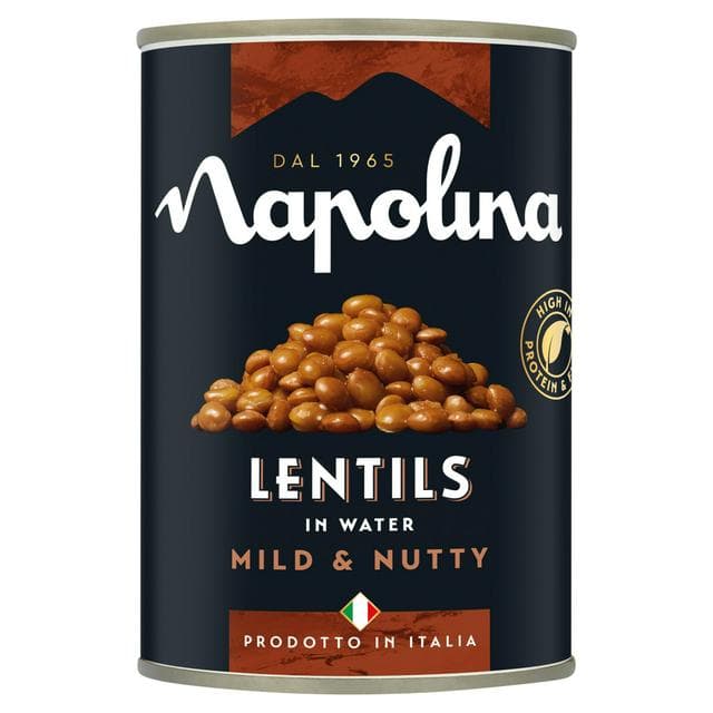Napolina Lentils in Water 400g - gallery image 1