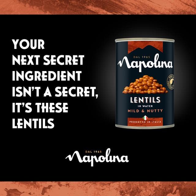 Napolina Lentils in Water 400g - gallery image 2