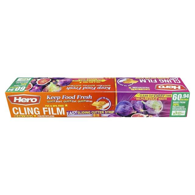 Hero Cling Film Easy Sliding Cutter Strip 60m - gallery image 1