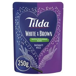 Tilda Classics White & Wholegrain Basmati Rice Blend 250g