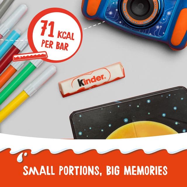 Kinder Medium Chocolate Multipack Bars 2x21g - gallery image 3