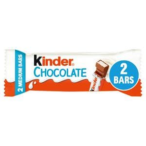 Kinder Medium Chocolate Multipack Bars 2x21g