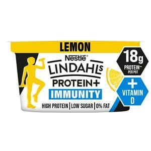Lindahls 150g Protein + Immunity Lemon Flavour Yoghurt