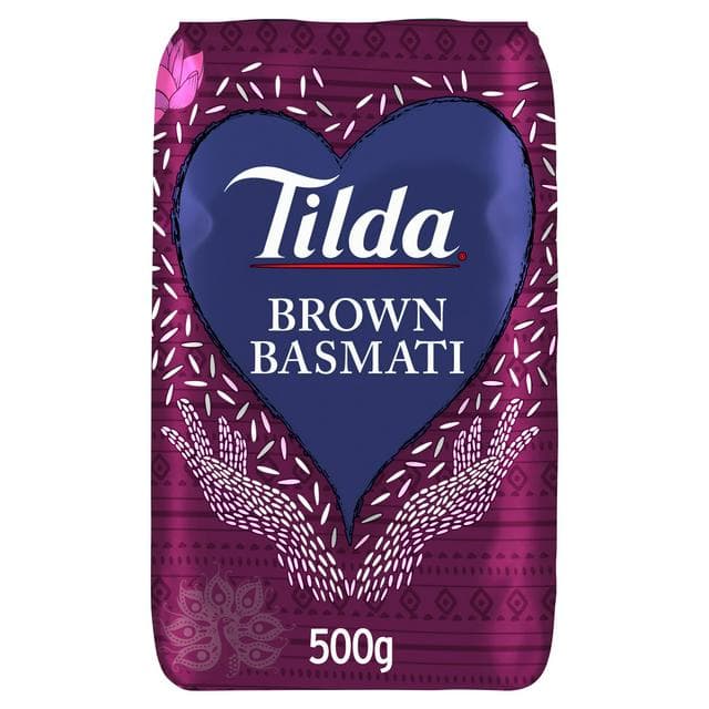 Tilda Wholegrain Basmati Rice 500g - gallery image 1